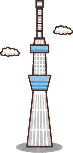 21年の最高 東京タワー イラスト 簡単