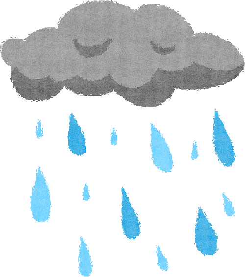 0以上 雨 イラストや